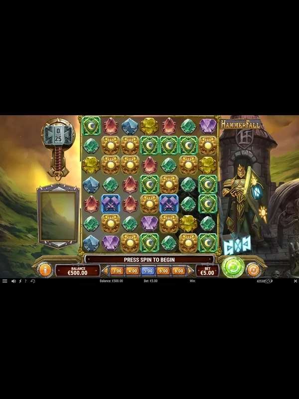 HammerFall pokie