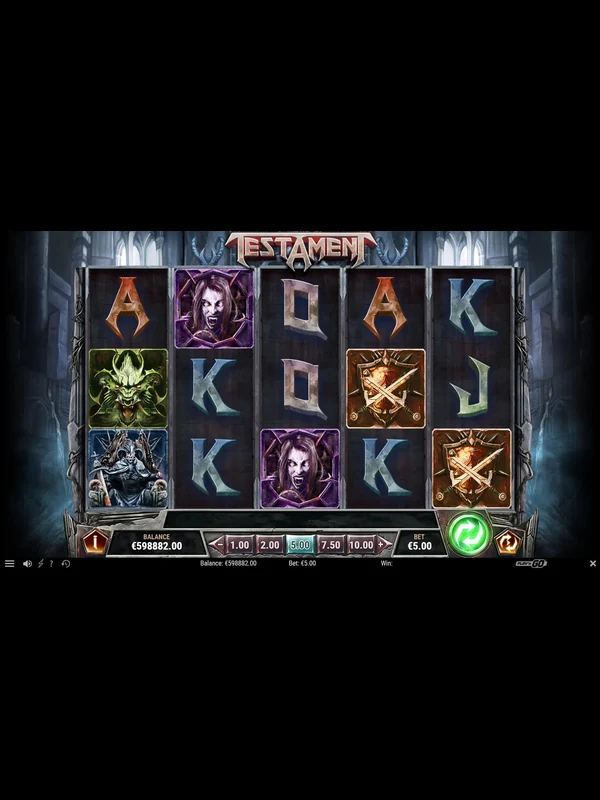Testament pokie